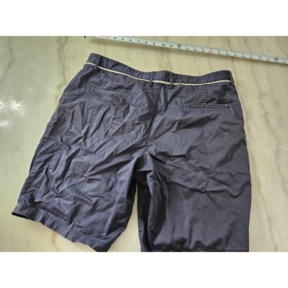Hugo Boss Men's Dark Navy Blue Stretch Clyde Regular Fit Chino Short Size 36R - Picture 4 of 10